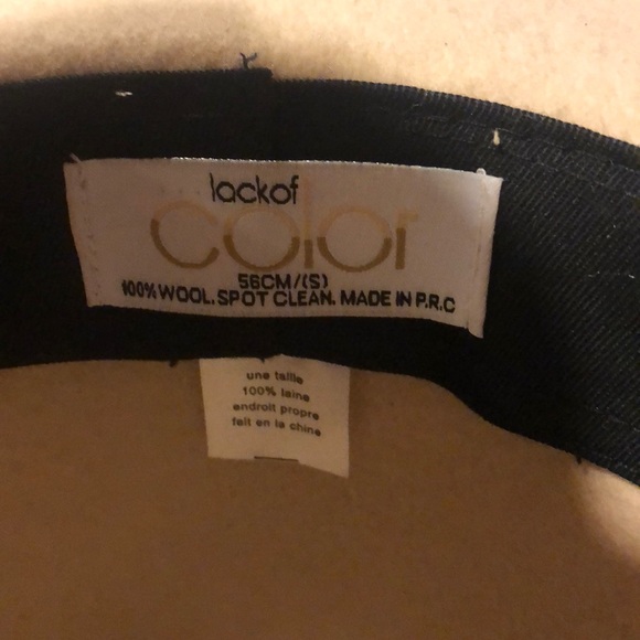 Lack of color Hat - Picture 3 of 4